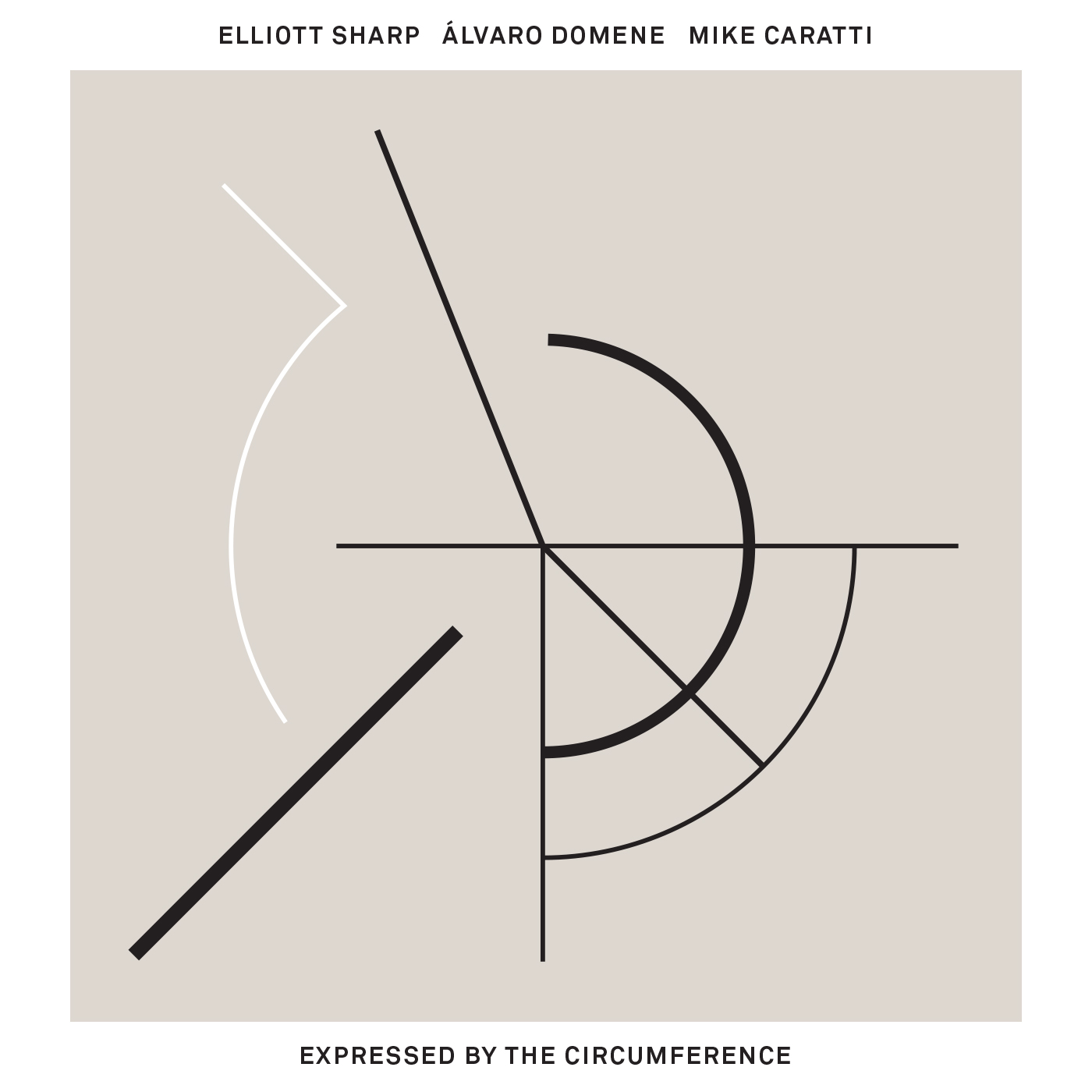 Expressed By The Circumference by Elliott Sharp / Álvaro Domene / Mike Caratti